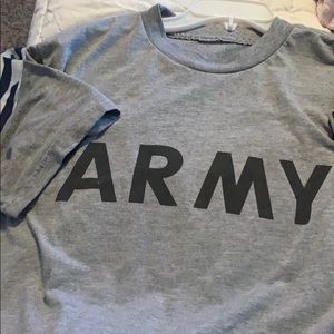 Grey ARMY shirt